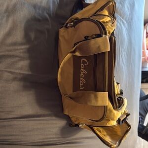 Cabela's Tan Duffel Bag